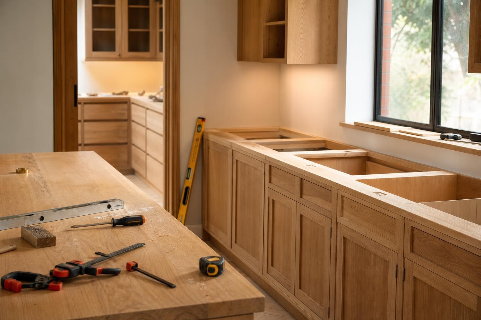Oak kitchen, Tarporley
